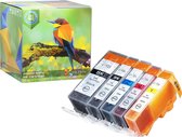 Ink Hero - 5 Pack - Inktcartridge / Alternatief voor de Canon CLI-526, PGI-525, PIXMA iP4850, iP4950, iX6550, MG5150, MG5320, MG5350, MX715, MX885, MX895