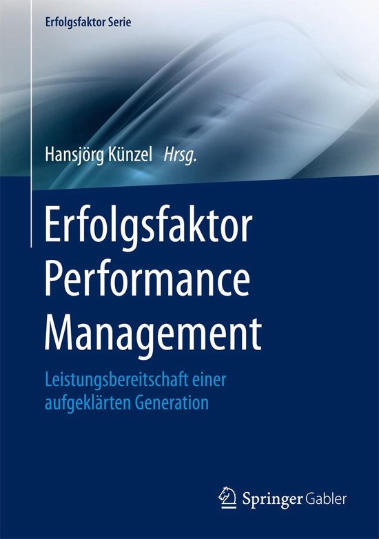 Erfolgsfaktor Serie - Erfolgsfaktor Performance Management - cover