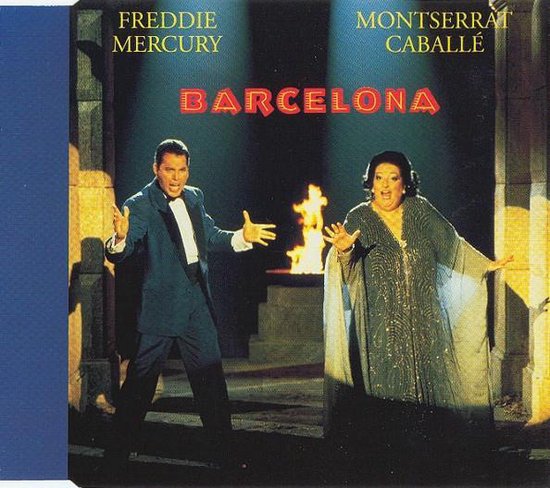Freddie Mercury & Montserrat Caballé 8cm Freddie Mercury Montserrat Caballé Barcelona - Met Exercises In