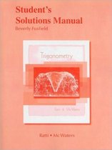 Student Solutions Manual for Trigonometry