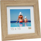 Deknudt Frames S49BH1  18x24cm Fotokader afgewerkt in een naturelle houtkleur