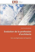 Evolution de la profession d'architecte