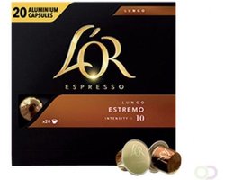 L'OR Lungo Estremo Koffiecups - 20 stuks