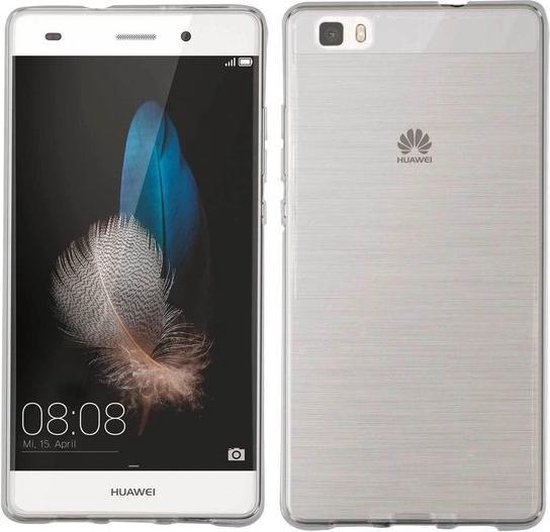 Huawei P8 Lite Silicone Case pvc hoesje Transparant bol.com