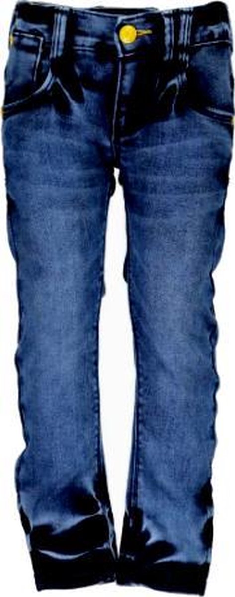 Jeans blue super skinny maat 92