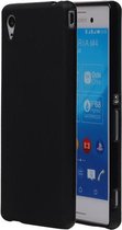 Sony Xperia M4 Aqua TPU Hoesje Zwart