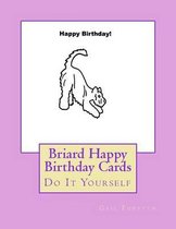 Briard Happy Birthday Cards