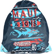 Maui & Sons Haai - Gymtas - Zwemtas - 38 x 34 cm - Multi