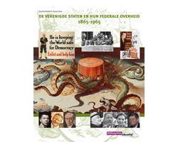 Omslag van Examenkatern havo/vwo - De Verenigde Staten en hun federale overheid 1865-1965 Leerboek