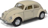 Kinsmart Volkswagen Classical Beetle 1967 Pastel color — Crème
