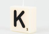 Letter Kaarsje - K
