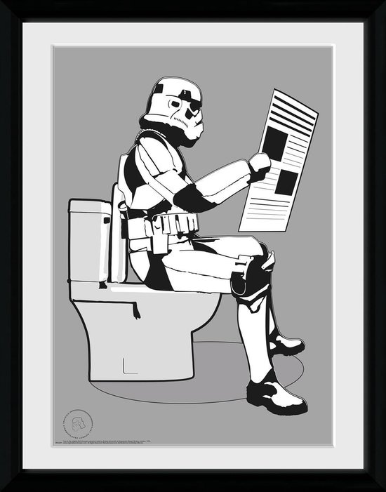 Star Wars Stormtrooper On The Toilet Funny Hawaiian Shirt - Tagotee