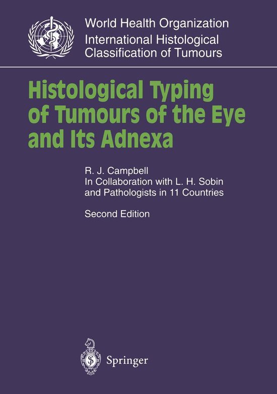 Foto: Who world health organization international histological classification of tumours histological typing of tumours of the eye and its adnexa