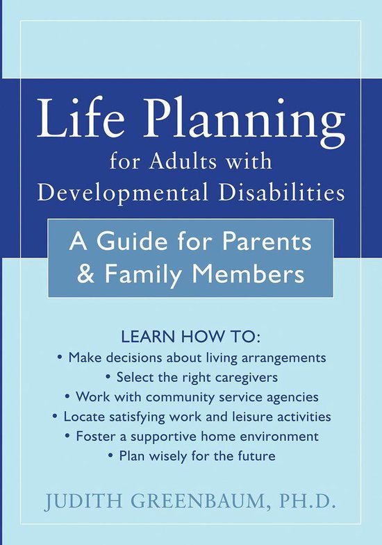 Life Planning for Adults with Developmental Disabilities - cover