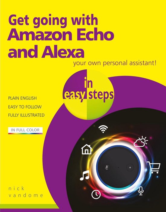 In Easy Steps - Get going with Amazon Echo and Alexa in easy ... - cover