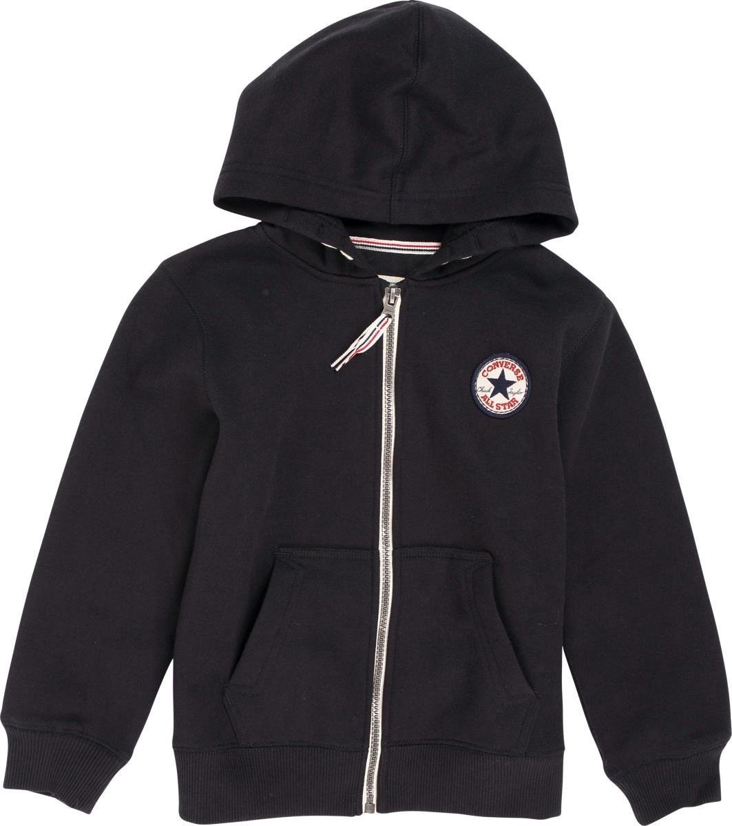 Converse Jongens Capuchon vest Zwart
