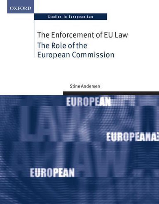 Oxford Studies in European Law - The Enforcement of EU Law - cover