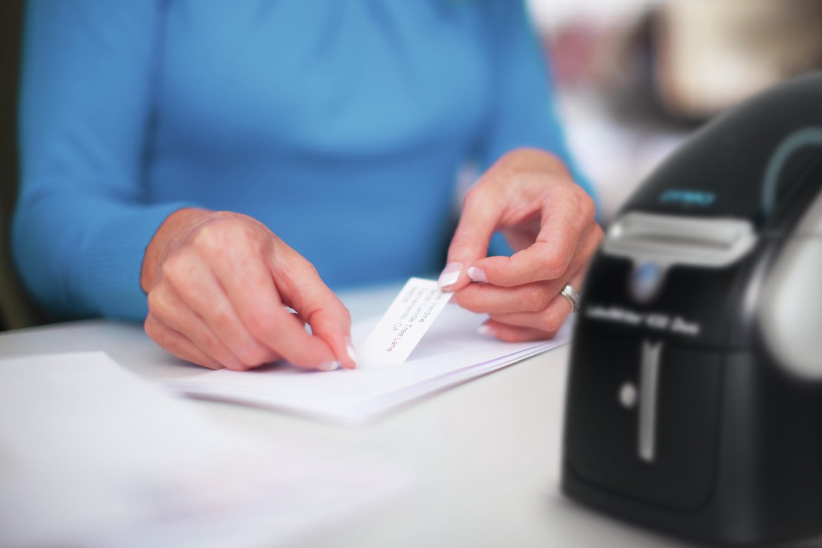 DYMO LabelWriter 450 Duo-labelmaker | Directe thermische labelprinter | Snel afdrukken van labels, barcodes en meer | Drukt zowel op LW-labels als plastic D1-labels af thumbnail 6