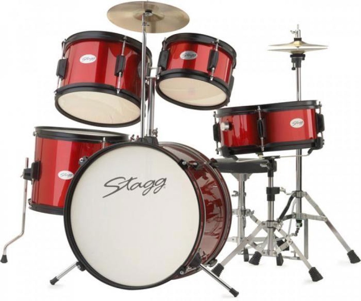 Stagg TIM Junior 516 Red Kinderdrumstel