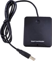 LOGON eID kaartlezer & smartcard lezer USB2 Zwart (LCR002A)
