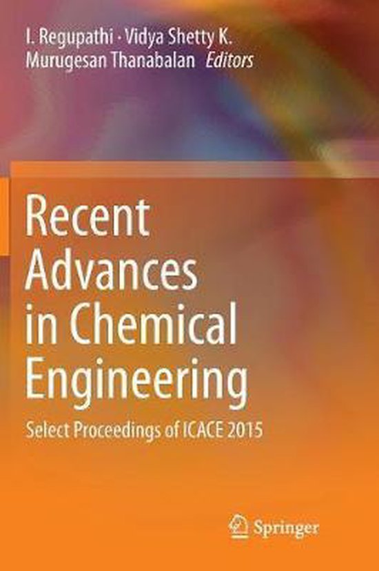 Recent Advances in Chemical Engineering - cover