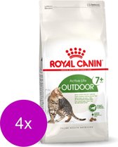 Royal Canin Fhn Outdoor 7plus - Kattenvoer - 4 x 4 kg