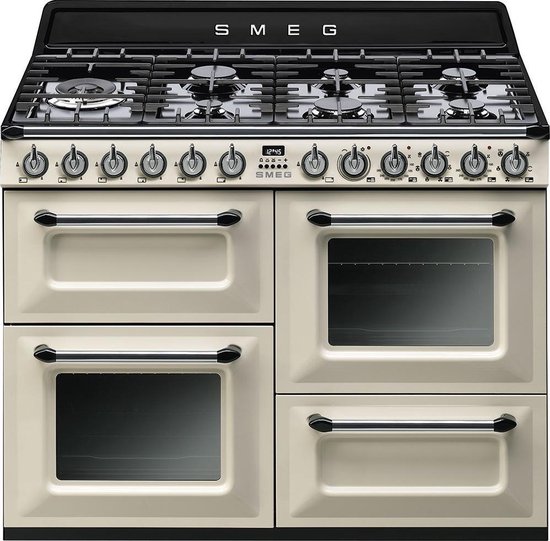 bol.com | Smeg TR4110P1 fornuis gas (kookplaat) + elektrisch (oven) TR  4110P1 TR 4110 P 1
