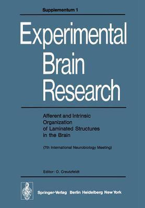 Foto: Afferent and intrinsic organization of laminated structures in the brain