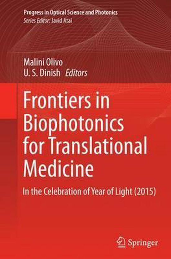 Progress in Optical Science and Photonics3- Frontiers in Bio ... - cover
