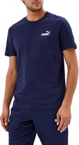 PUMA Essentials Small Logo T-shirt Heren - Blauw