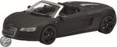 Audi R8 Spyder, zwart