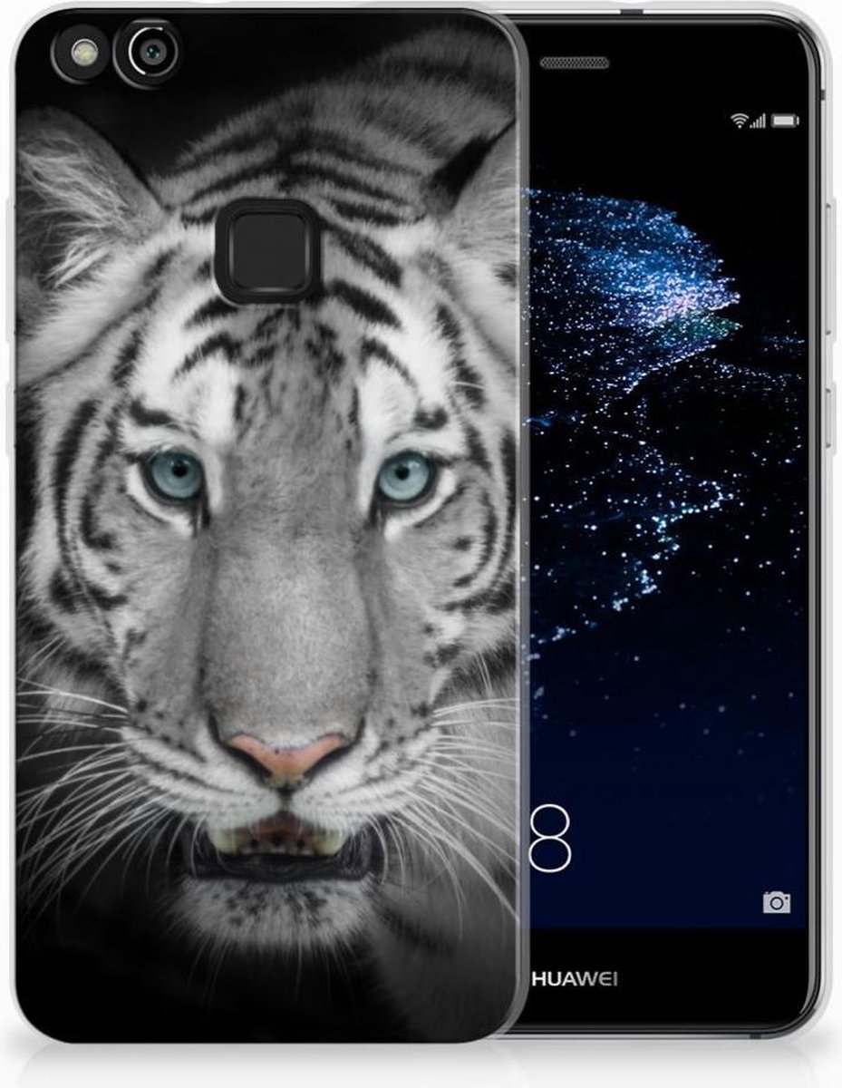 Huawei P10 Lite TPU Hoesje Tijger