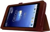 Asus Memo Pad HD 7 ME173 Leather Stand Case Bruin Brown