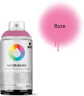 MTN Roze waterbasis spuitverf - 300ml lage druk en matte afwerking