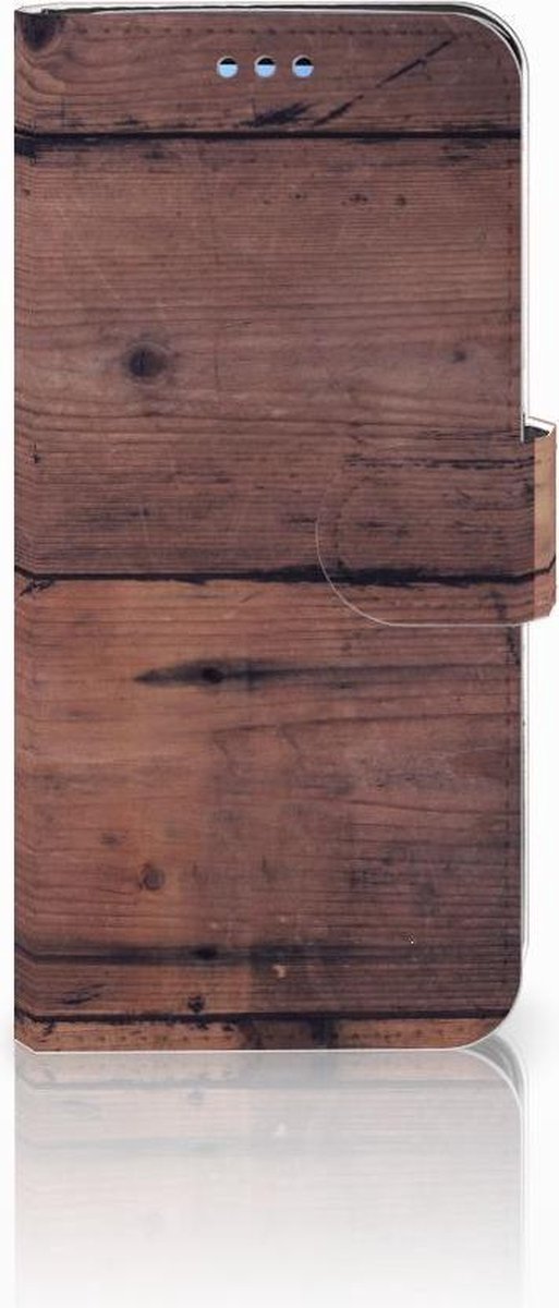 Samsung Galaxy S9 Book Style Case Old Wood