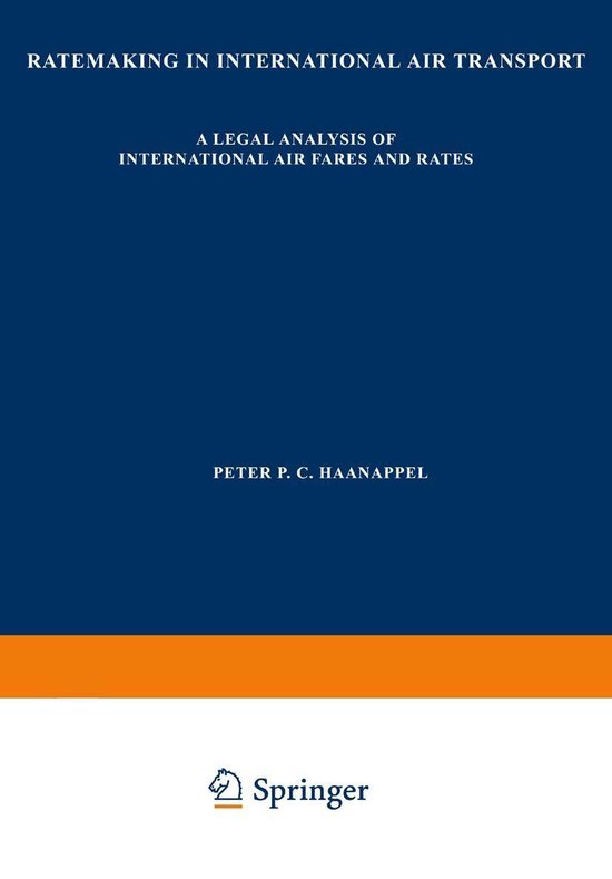 Law and Criminology (R0) - Ratemaking in International Air T ... - cover