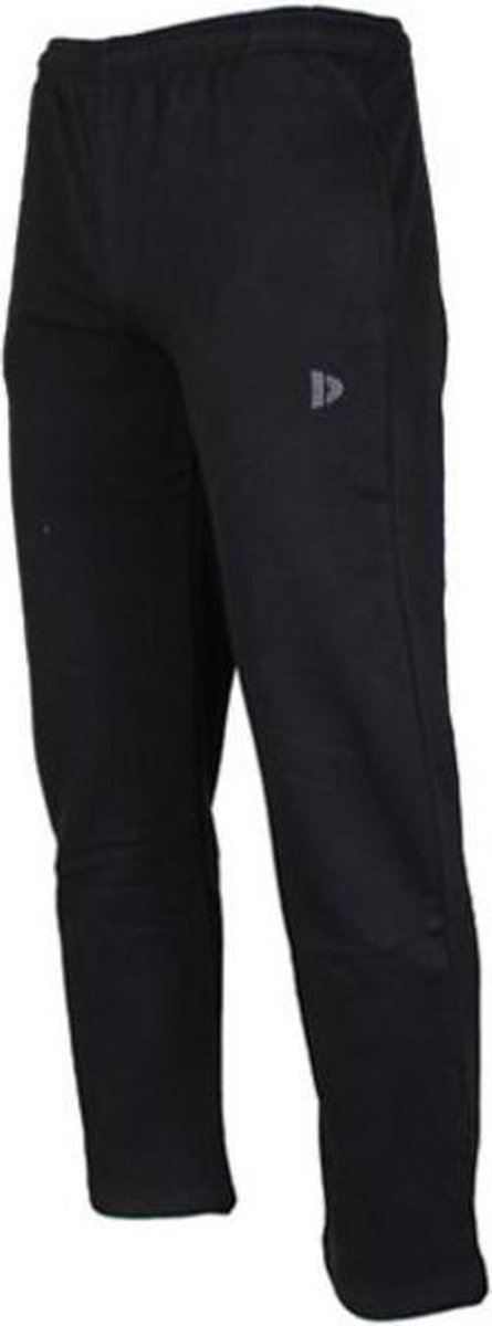 Donnay - Joggingbroek rechte pijp dunne kwaliteit (Nigel) - Sportbroek - Heren - Black (020) - maat XL