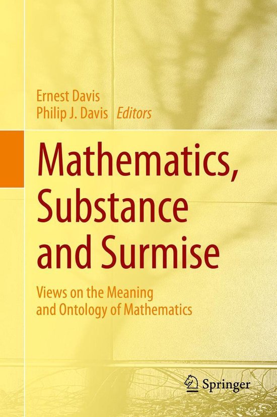 Mathematics, Substance and Surmise - cover