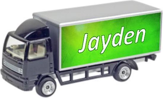 LKMN Speelgoedvoertuig met naam type Jayden-zwart