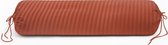 HNL Refined Uni Stripe Neck Roll Cover - 25x90 cm - Mecca Orange