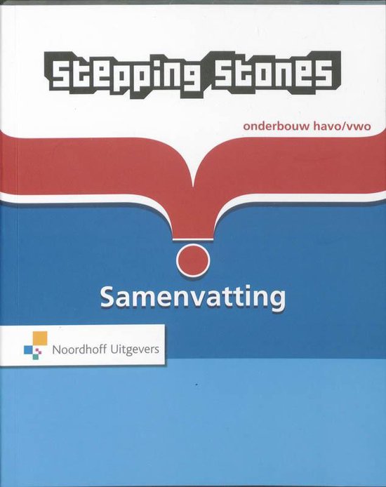 Stepping Stones 3 Havo/vwo leerjr 1 t/m 3 Samenvatting - cover
