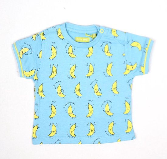 Lemon Beret t-shirt jongens - blauw - 141845 - maat 74