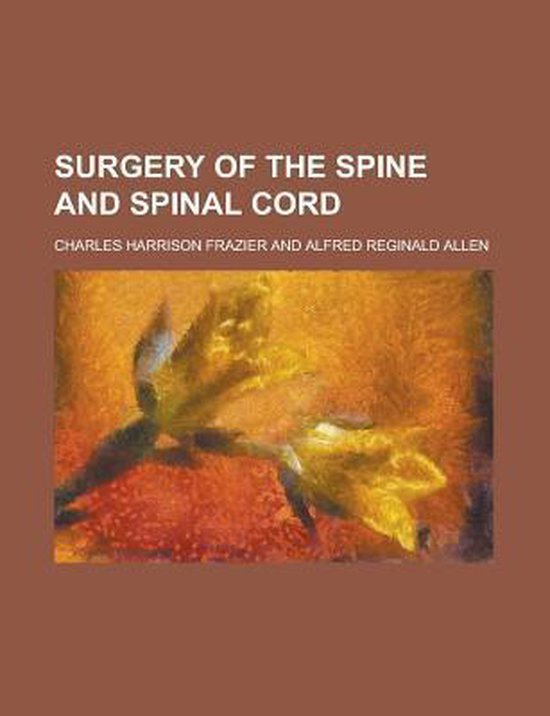 Surgery of the Spine and Spinal Cord - cover