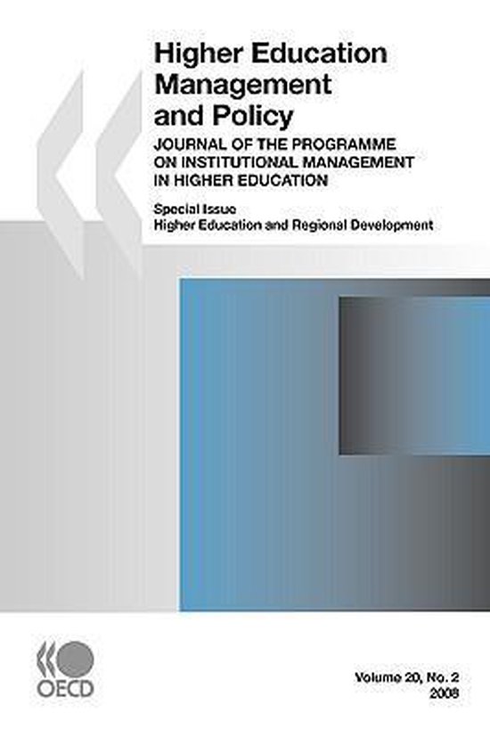 Higher Education Management and Policy, Volume 20 Issue 2: Journal of ...