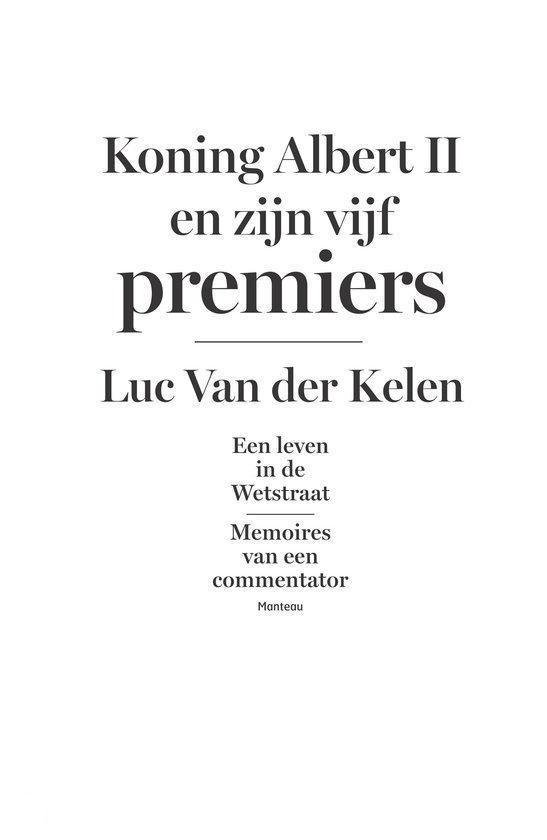 Albert II en zijn vijf premiers
