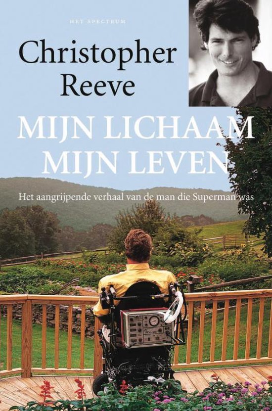 Cover van het boek 'Mijn lichaam, mijn leven' van Christopher Reeve