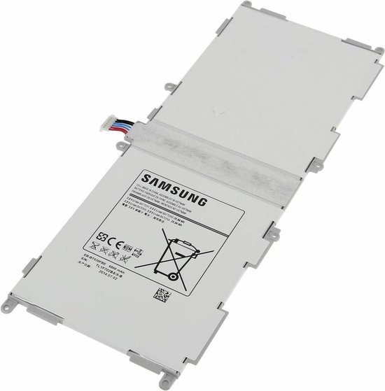 schot Gelovige Gentleman vriendelijk Samsung Galaxy Tab 4 10.1 (SM-T530, SM-T535) Battery EB-BT530FBE 6800mAh  GH43-04157A | bol.com