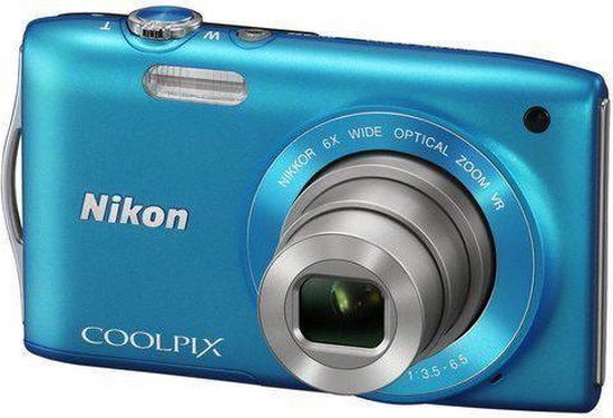 Nikon COOLPIX S3300② Nikon Coolpix S3300 - Blauw | bol
