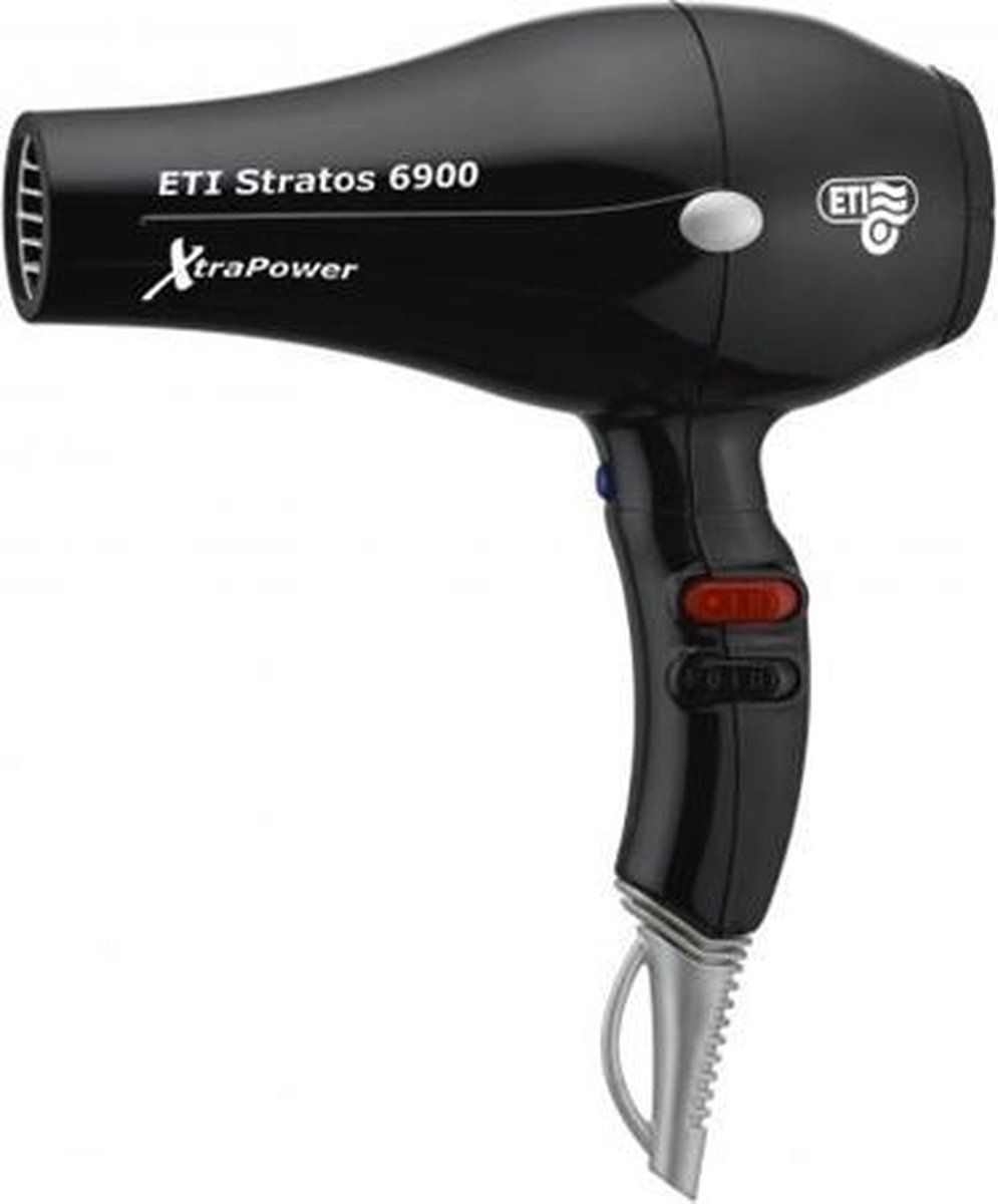 ETI Stratos 6900 XtraPower Fohn zwart 2500watt