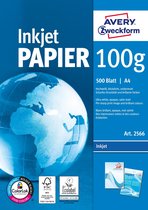 AVERY Zweckform - Inkjet Papier A4 - Bright White - 500 vellen
